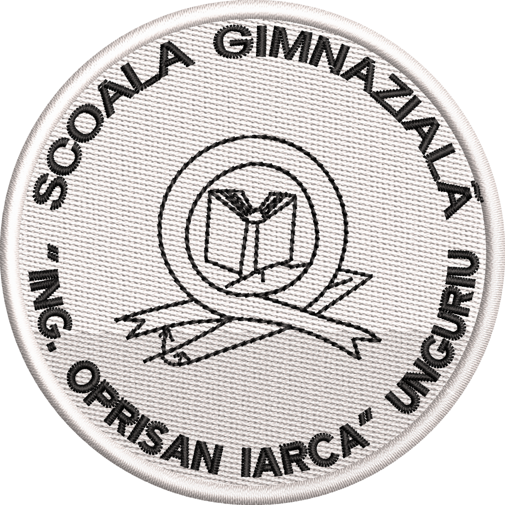 EMBLEMA SCOALA Gimnaziala ING. OPRISAN IARCA, comuna Unguriu JUDEȚUL BUZĂU